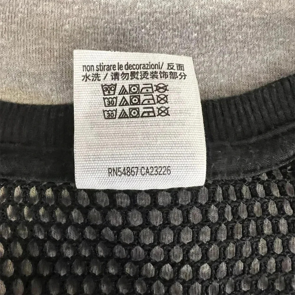 Victoria's Secret PINK Women's XS Black Mesh Raglan T-Shirt Casual - Picture 8 of 9